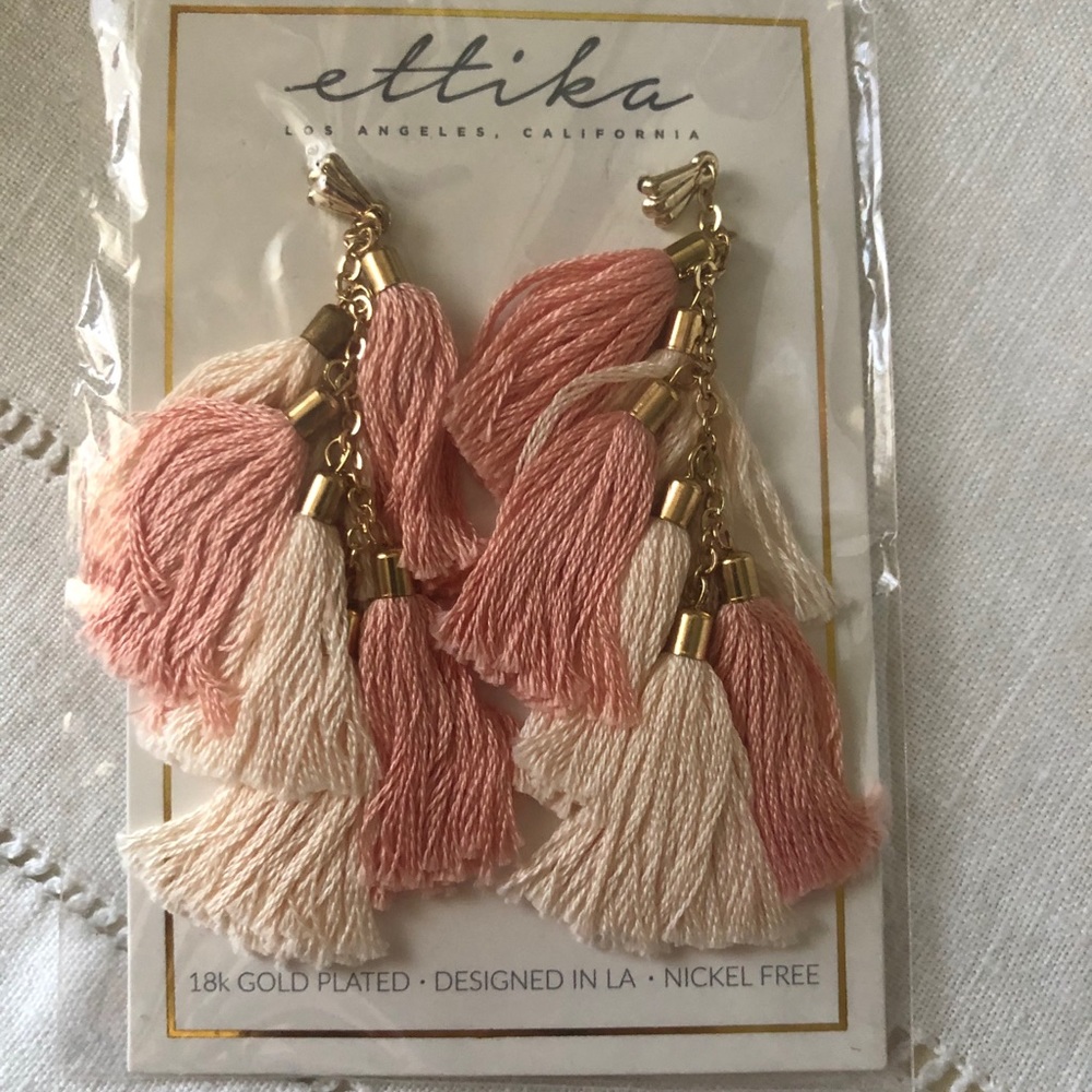 Ettika Tassel Earrings